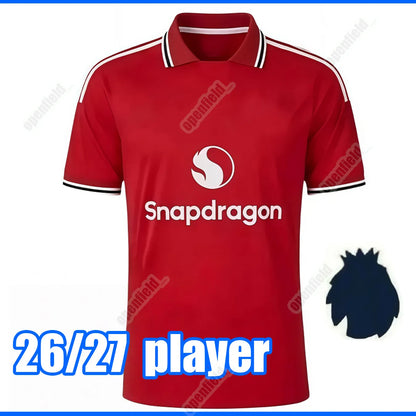Manchester Uniteed 26 27 Jerseys CUNHA SESKO MARTINEZ MBEUMO football shirt B. F - SitterJersey.com