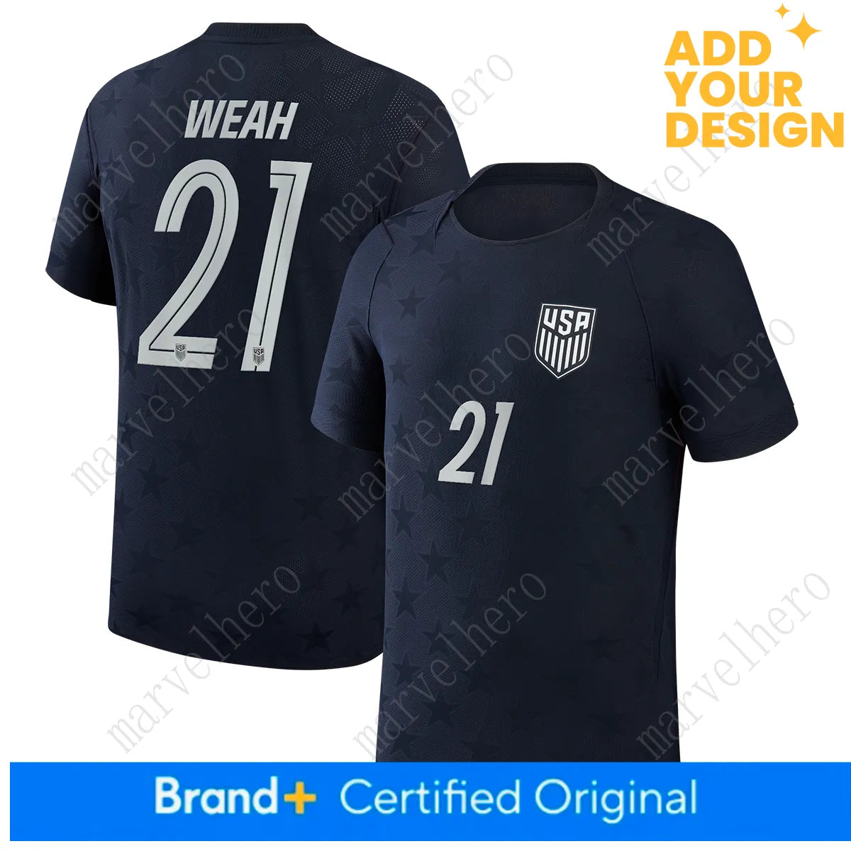 America Away Jersey Folarin Balogun 20 World Cup 2026 Shirt American National Te - SitterJersey.com