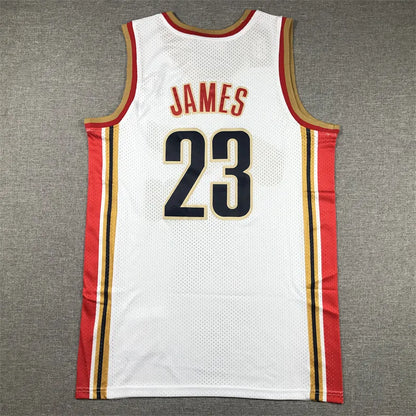 Stitched Basketball Jerseys James Bronny James Jr Cavs High School St Vincent St - SitterJersey.com