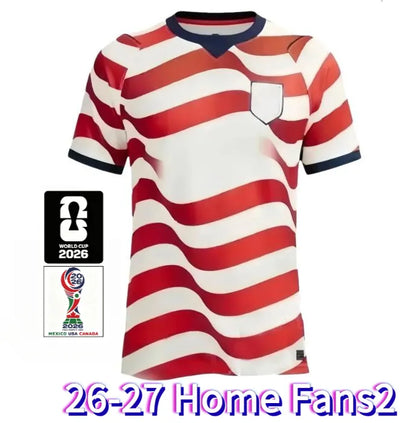 usa jersey 2026 worldcup Usa Soccerjersey 2026 World Cup PULISIC BALOGUN Footbal - SitterJersey.com