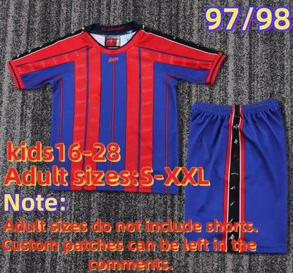 retro Barcelona jersey kids 92 95 98 99 03 04 15 16 17 RONALDINHO RIVALDO maillo - SitterJersey.com
