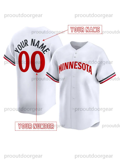 Correa Baseball Jersey Lopez Ryan Lewis Miranda Buxton Kepler Duran Castro Julie - SitterJersey.com