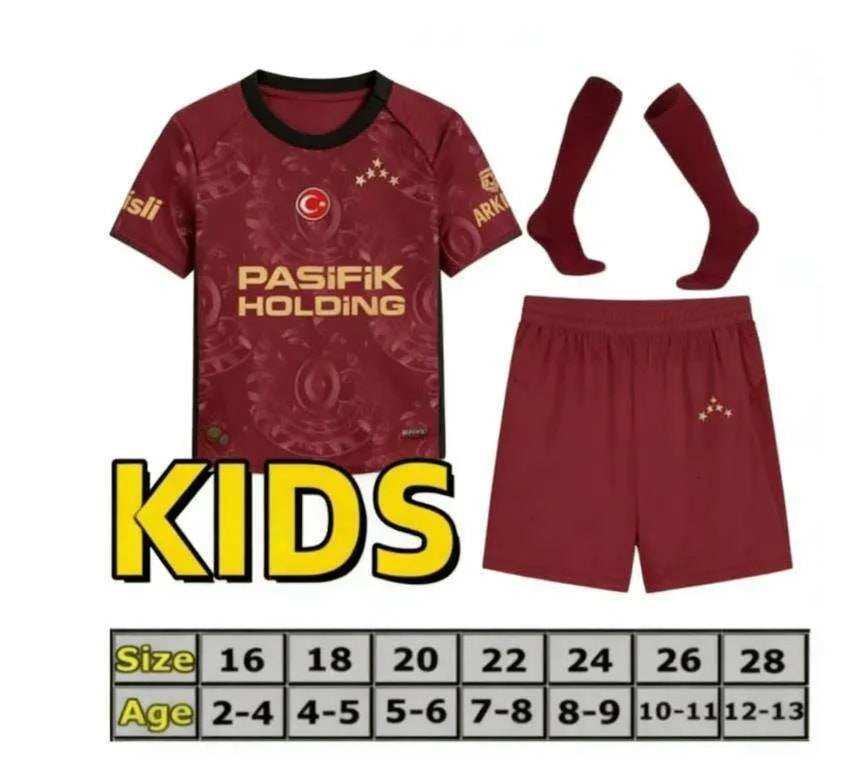 Galatasaray 25 26 27 Soccer Jerseys ICARDI ZANIOLI BAKAMBU MERTENS ZAHA AKGUN AK - SitterJersey.com