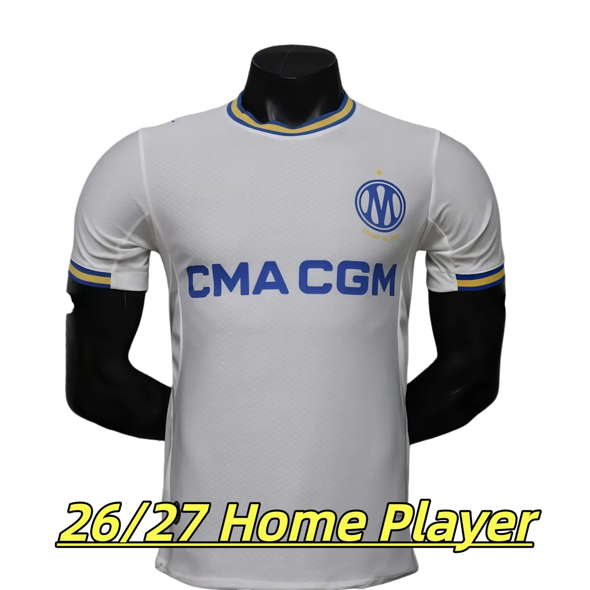 26 27 Maillot Marseille 2027 OM Monumentale Soccer Jerseys GREENWOOD RULLI BALER - SitterJersey.com