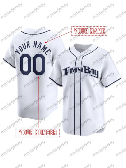 Men/Women/Youth Baseball Jerseys McClanahan Franco Lowe Boggs Arozarena Caballer - SitterJersey.com