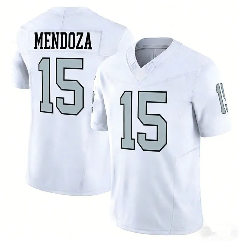 Men Los vegas Women Youth Raider 15 Fernando Mendoza Custom Stitched football Je - SitterJersey.com