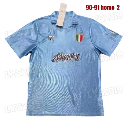 1987 1988 Retro Soccer Jerseys 87 88 Coppa Italia SSC Naples Maradona 10 Vintage - SitterJersey.com