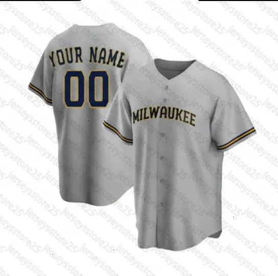 2026 Brewers Baseball Jersey Christian Yelich Jackson Chourio Jacob Misiorowski  - SitterJersey.com