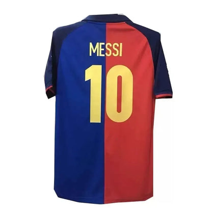 Original Messi Barcelona Jersey Barcelona Vintage Football Jersey 2002 2018 Messi Ronaldinho Rivaldo Iniesta Retro Kit - SitterJersey.com