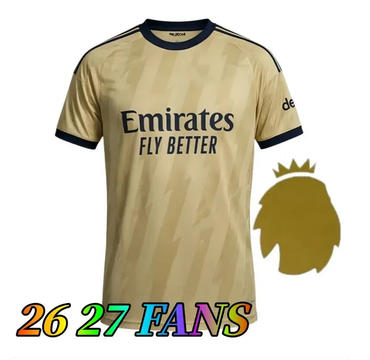 26 27 SMITH ROWE SAKA soccer jerseys Fans Player MARTINELLI TIERNEY 2025 2026 RI - SitterJersey.com