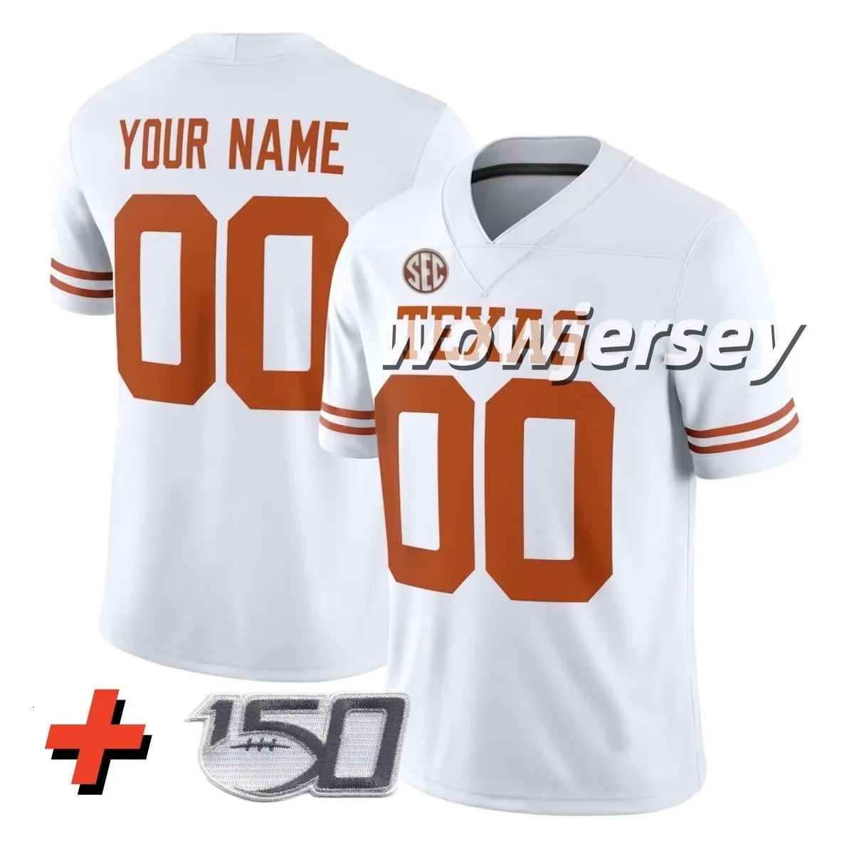 2026 Texas Longhorns Arch Manning Football Jersey Derrek Cooper Ryan Wingo Trevo - SitterJersey.com
