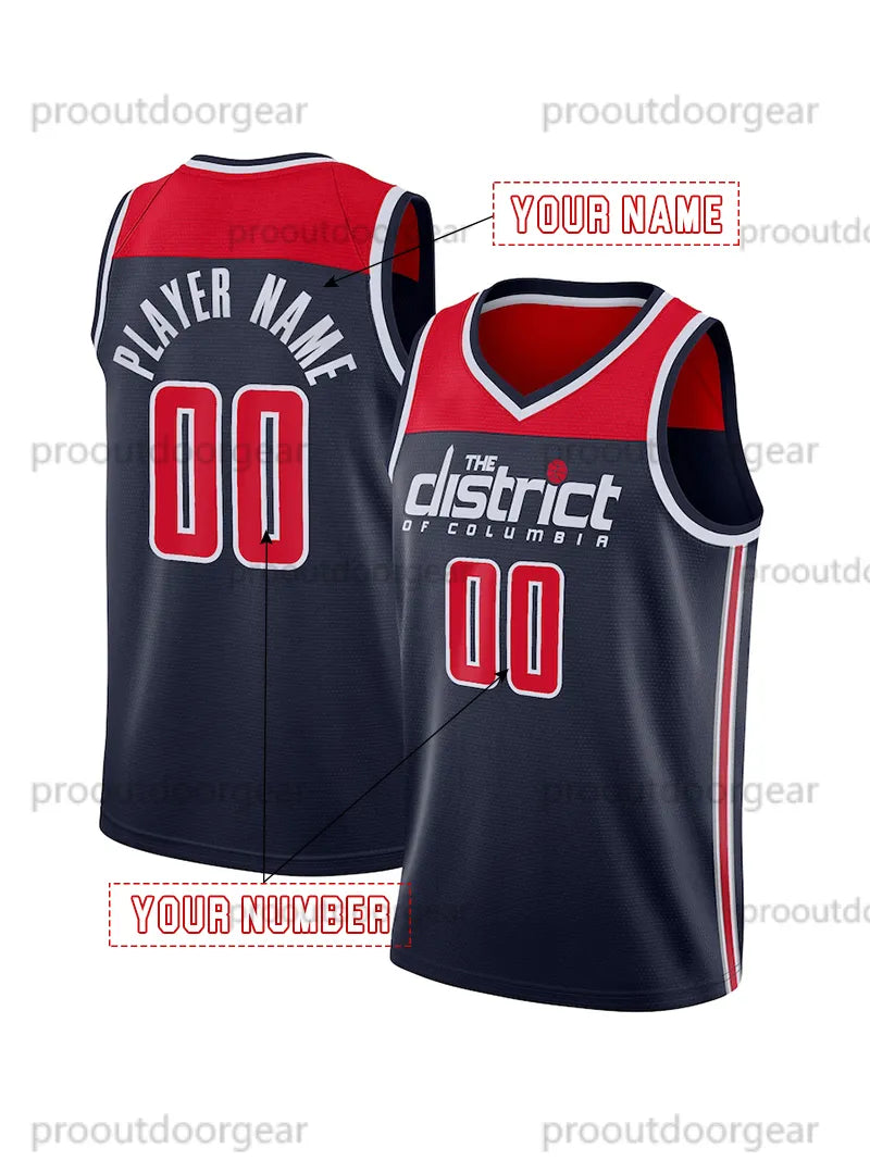 2025 Basketball Jersey 13 Poole Carrington Coulibaly Kispert Brogdon Bey Custom  - SitterJersey.com