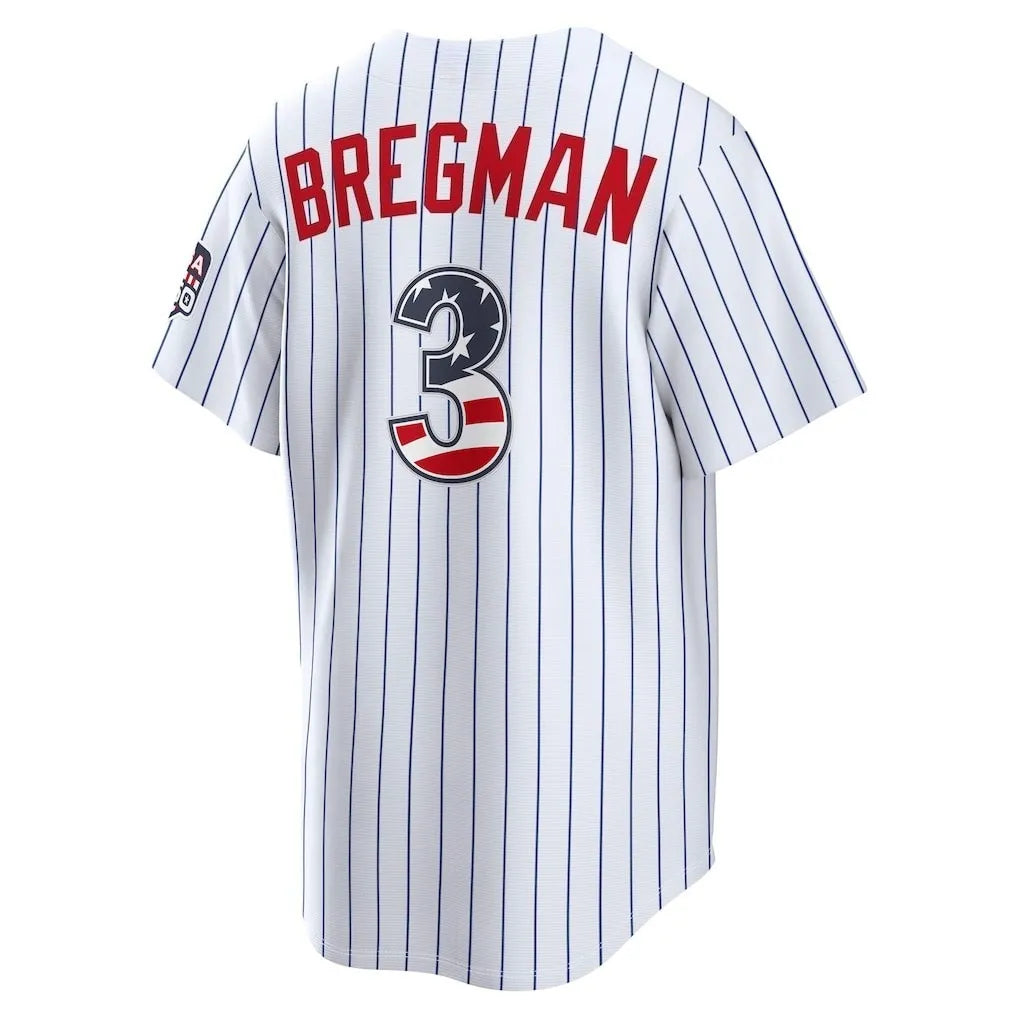USA 250 Fourth of July Baseball Jerseys Chicagos Cubs jersey 150th Anniversary 7 - SitterJersey.com