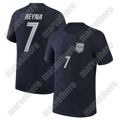 America Away Jersey Folarin Balogun 20 World Cup 2026 Shirt American National Te - SitterJersey.com