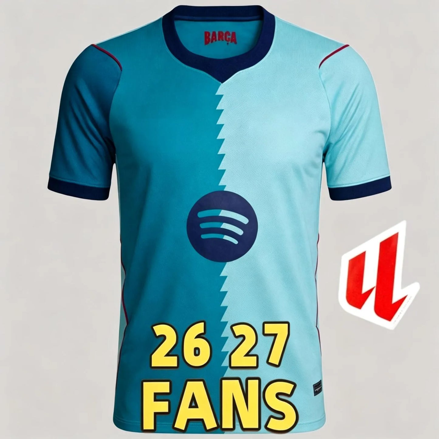 Barcelona 25 26 27 LAMINE YAMAL Lewandowski Soccer Jerseys Gordon GAVI RASHFORD  - SitterJersey.com