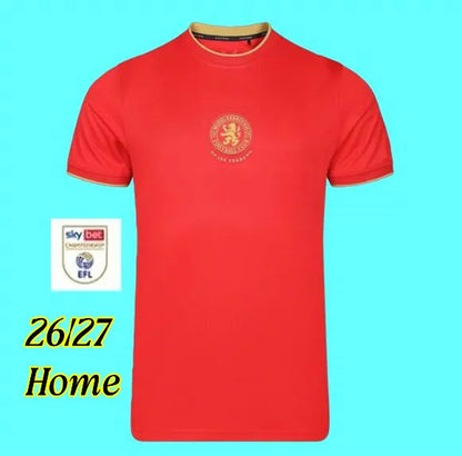 26 27 Middlesbrough 150TH Soccer Jerseys 2026 Tavernier Payero Howson McNAIR AKP - SitterJersey.com