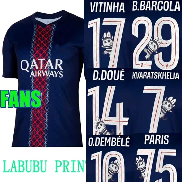 Maillot de foot Kvaratskhelia 2026 soccer jerseys 4th JOAO NEVES HAKIMI football - SitterJersey.com