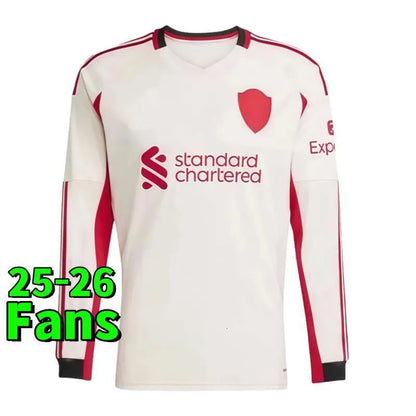 25 26 27 liverpool Wirtz SALAH football shirt Ekitike MAC ISAK ALLISTER Kerkez G - SitterJersey.com