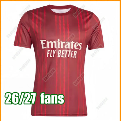 2026 2027 SAKA ZUBIMENDI GYOKERES EZE Arsenally soccer jerseys HINCAPIE DOWMAN O - SitterJersey.com