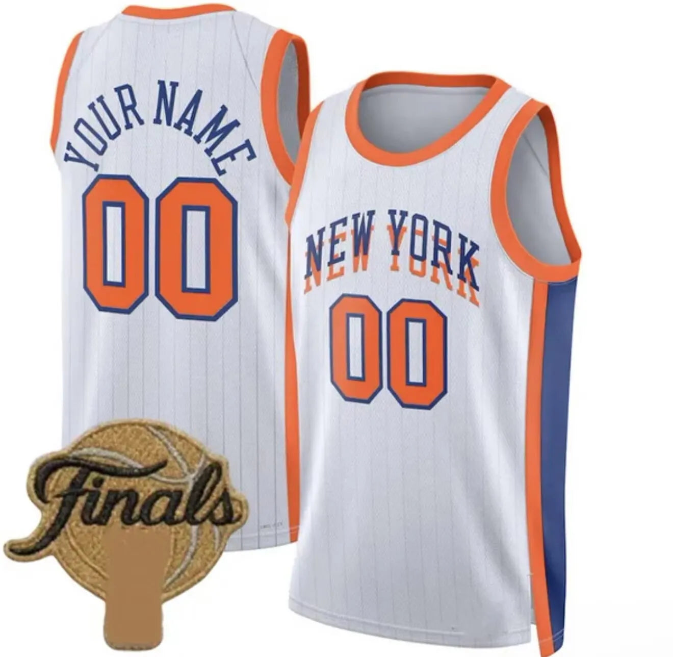 Custom Jalen Brunson Karl Anthony Towns Basketball Jerseys Josh Hart Mikal Bridg - SitterJersey.com