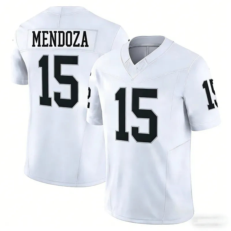 Men Los vegas Women Youth Raider 15 Fernando Mendoza Custom Stitched football Je - SitterJersey.com
