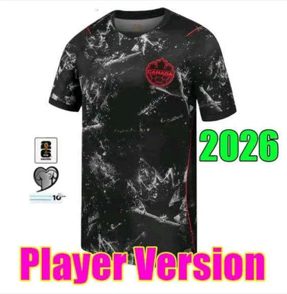 canada soccer jersey 2026 World Cup J.DAVID DAVIES LARIN 26 27 CAVALLINI MILLAR  - SitterJersey.com