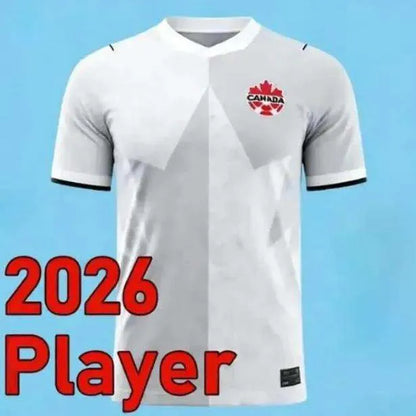 canada soccer jersey 2026 World Cup J.DAVID DAVIES LARIN 26 27 CAVALLINI MILLAR  - SitterJersey.com