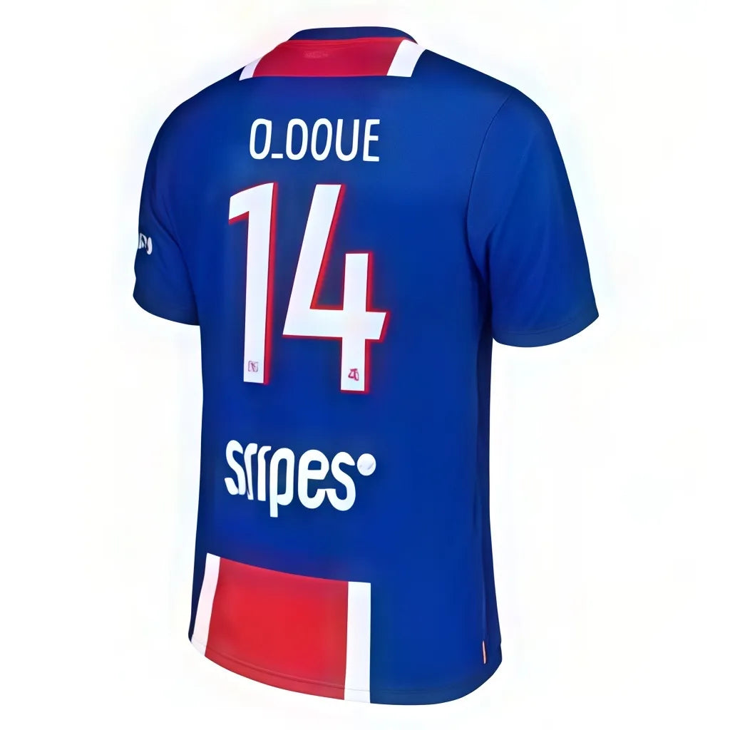 Psges jersey 26 27 maillot psges O.DEMBELE KVARATSKHELIA EMERY RAMOS HAKIMI N.ME - SitterJersey.com