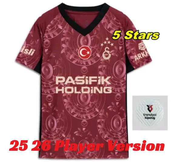 Galatasaray 25 26 27 Soccer Jerseys ICARDI ZANIOLI BAKAMBU MERTENS ZAHA AKGUN AK - SitterJersey.com