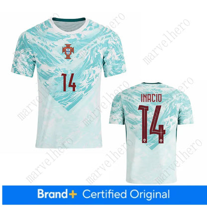 Portugal 2026 World Cup Jersey Argentina World Cup 2026 Soccer Jerseys MESSI GARNACHO DE PAUL National Team MARTINEZ KUN AGUERO Maradona Football Shirts 26 27 Women Men Kids Kit - SitterJersey.com