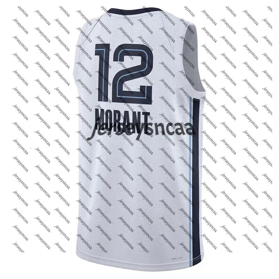 25 26 MEM Ja Morant Basketball Jerseys Grizzliess Jaren jr Zach Edey Jaylen Well - SitterJersey.com