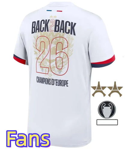 Psges jersey Soccer Jerseys DEMBELE HAKIMI 25 26 27 enfants 2026 football shirts - SitterJersey.com