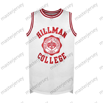 #9 WAYNE Men's Basketball Jersey Sweatshirt - Embroidered Movie Mesh Sleeveless  - SitterJersey.com