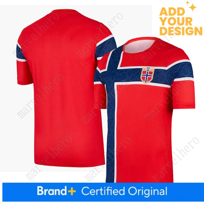 Norway Jersey THORSTVEDT NO 18 World Cup 2026 Norwegian National Team Sports T s - SitterJersey.com