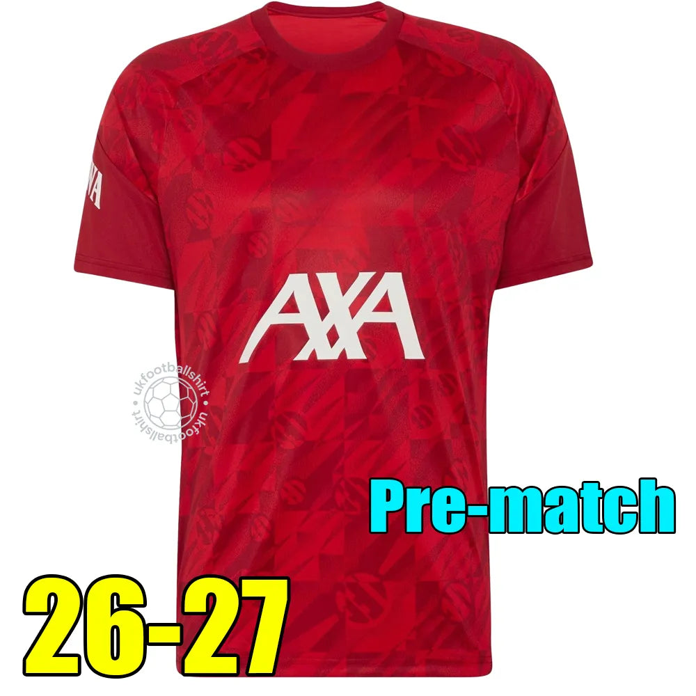 2026 ISAK EKITIKE WIRTZ DIOGO J. KERKEZ FRIMPONG M.SALAH liverpool 26 27 FC Foot - SitterJersey.com