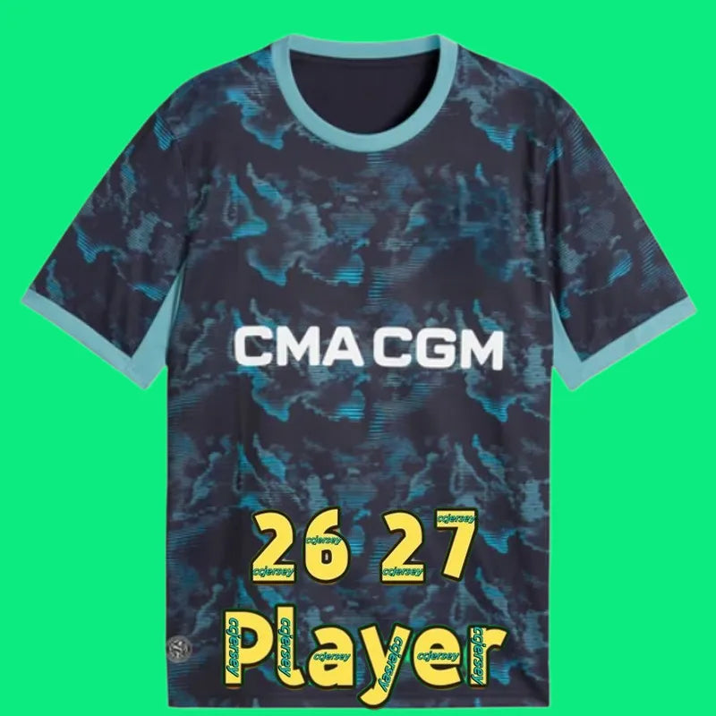 25 26 27 maillot de foot GREENWOOD marseille jersey soccer PAVARD MEDINA PAIxao  - SitterJersey.com