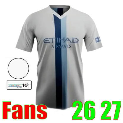 Soccer Jersey Man City 25 26 27 Man Citys HAALAND FODEN Soccer Jersey DONNARUMMA DOKU MARMOUSH GVARDIOL DE BRUYNE NICORetro ManchesterS City26 27 Football Shirt Man Kids Retro - SitterJersey.com