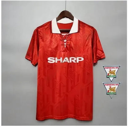 Retro jersey Manchest Soccer Jerseys Long Sleeved Ronaldo Rooney Giggs Nani 2006 - SitterJersey.com
