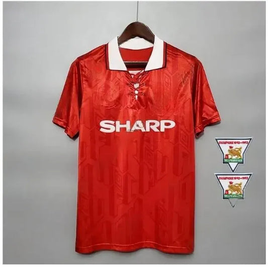 Retro jersey Manchest Soccer Jerseys Long Sleeved Ronaldo Rooney Giggs Nani 2006 - SitterJersey.com