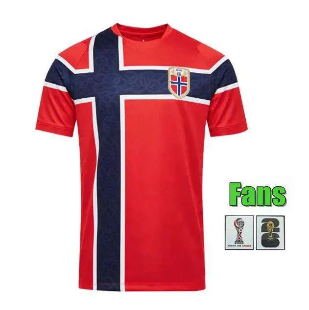 Norway Jersey 2026 World Cup BRAUT HAALAND Soccer Jerseys SORLOTH NUSA AASGAARD  - SitterJersey.com