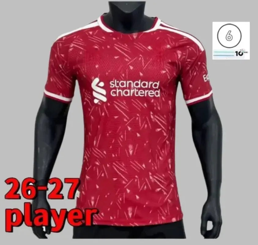 liverpool 26 27 Mohamed Salah ISAK wirtz Ekitike SZOBOSZLAI football jersey MAC  - SitterJersey.com