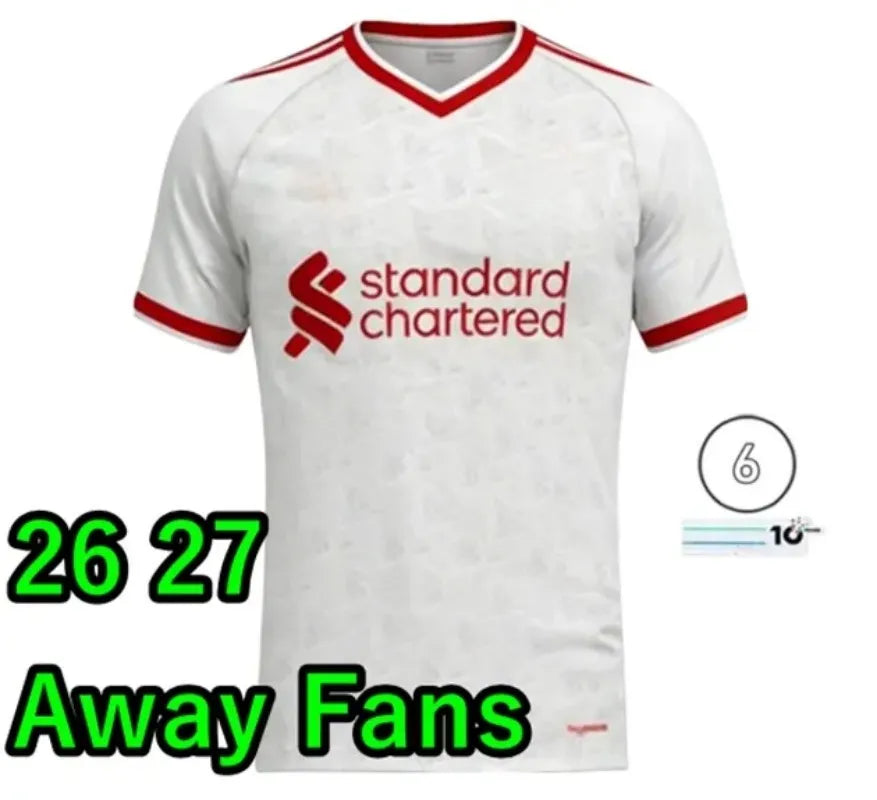 liverpool 26 27 Mohamed Salah ISAK wirtz Ekitike SZOBOSZLAI football jersey MAC  - SitterJersey.com