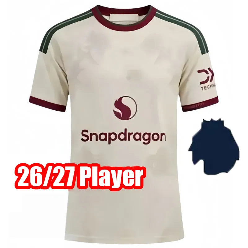 ManUnited SESKO MBEUMO CUNHA 25 26 27 Soccer Jerseys football shirts B. FERNANES - SitterJersey.com