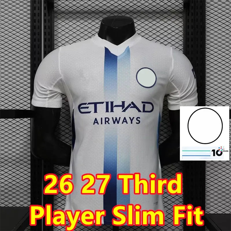 26 27 ManchesterS City Soccer Jerseys 2026 2027 Man City Fans Player Men Kids Ki - SitterJersey.com