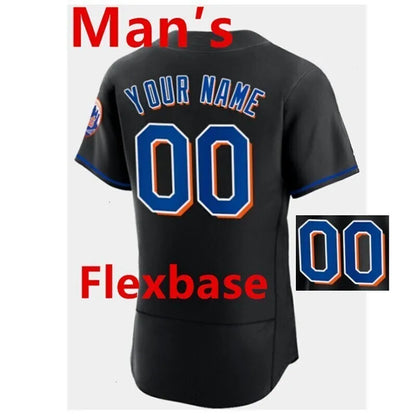 Custom Juan Soto Pete Alonso mets Alvarez Jersey Francisco Lindor Brandon Nimmo  - SitterJersey.com