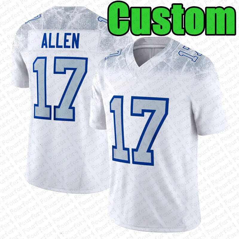DJ Moore Josh Allen Dalton Kincaid Keon Coleman Football Jersey Khalil Shakir Da - SitterJersey.com