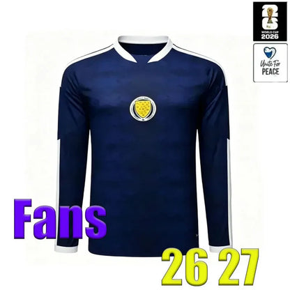 Scotland 2026 World Cup football shirt ROBERTSON ADAMS Soccer Jerseys DYKES McTo - SitterJersey.com