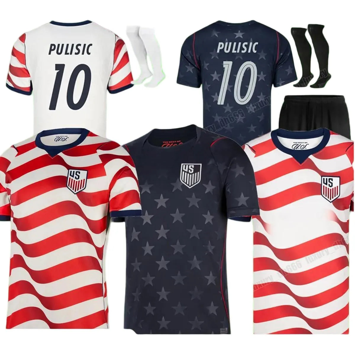 2026 USAs world cup jersey PULISIC MCKENNIE Football USA SoccerJerseys 2026 LUNA - SitterJersey.com