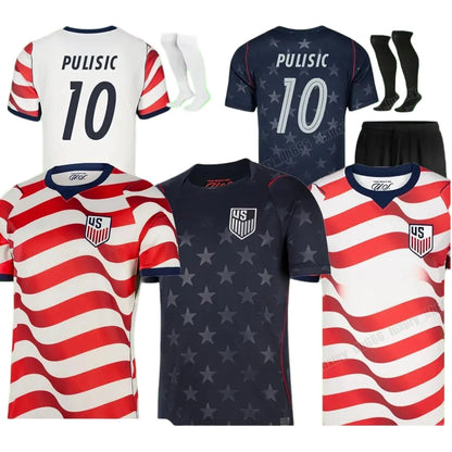 2026 USAs world cup jersey PULISIC MCKENNIE Football USA SoccerJerseys 2026 LUNA - SitterJersey.com