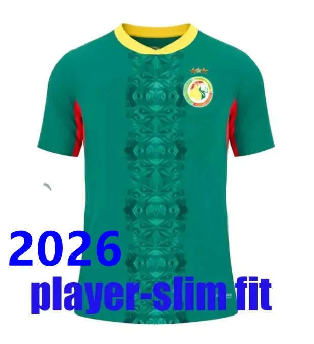 2 Star Senegal Soccer Jerseys 2025 2026 National Team SARR P.M.SARR N.JACKSON DI - SitterJersey.com